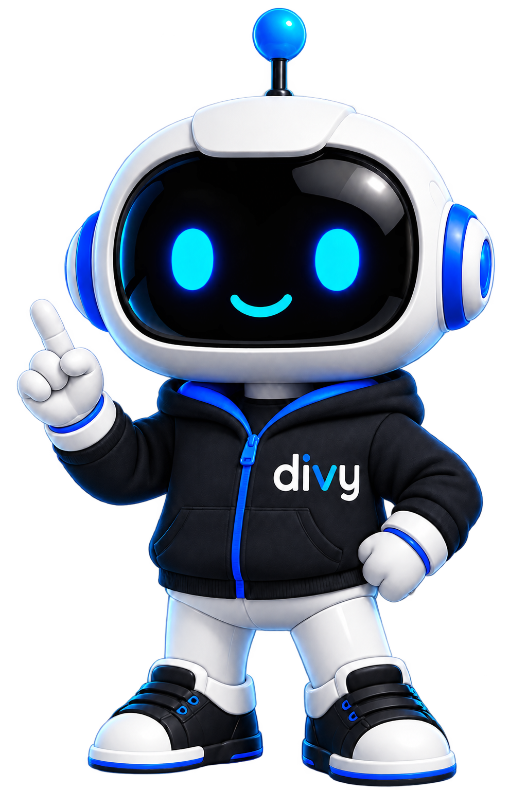 Divy ajudando a organizar as finanças